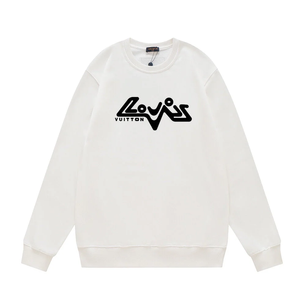 Classic Letters Crew Neck Sweatshirt
