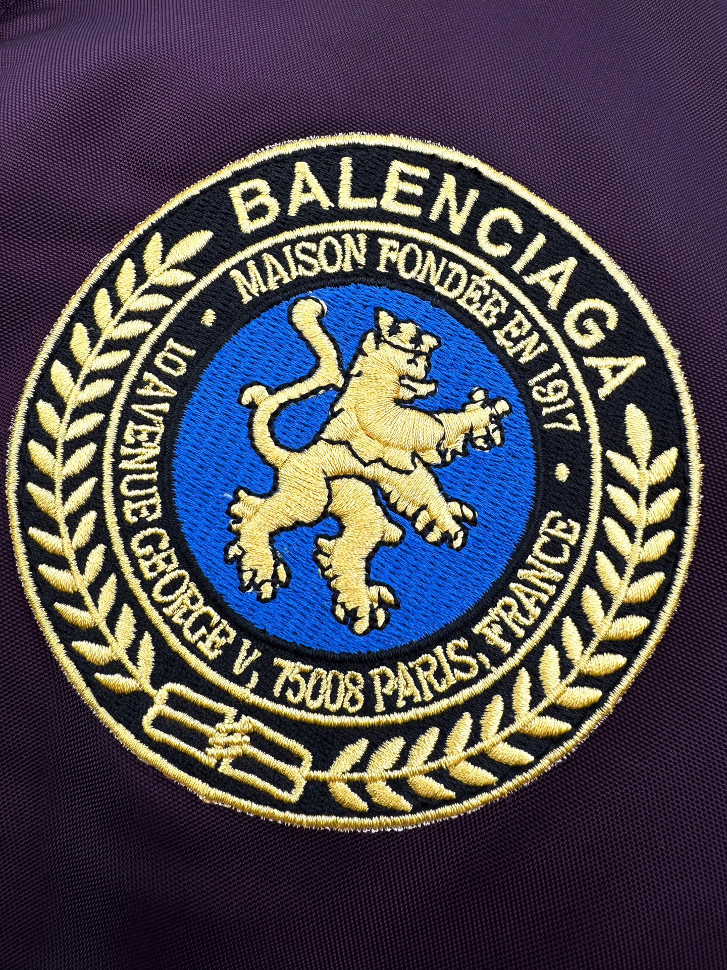 Fashionable embroidered baseball jacket