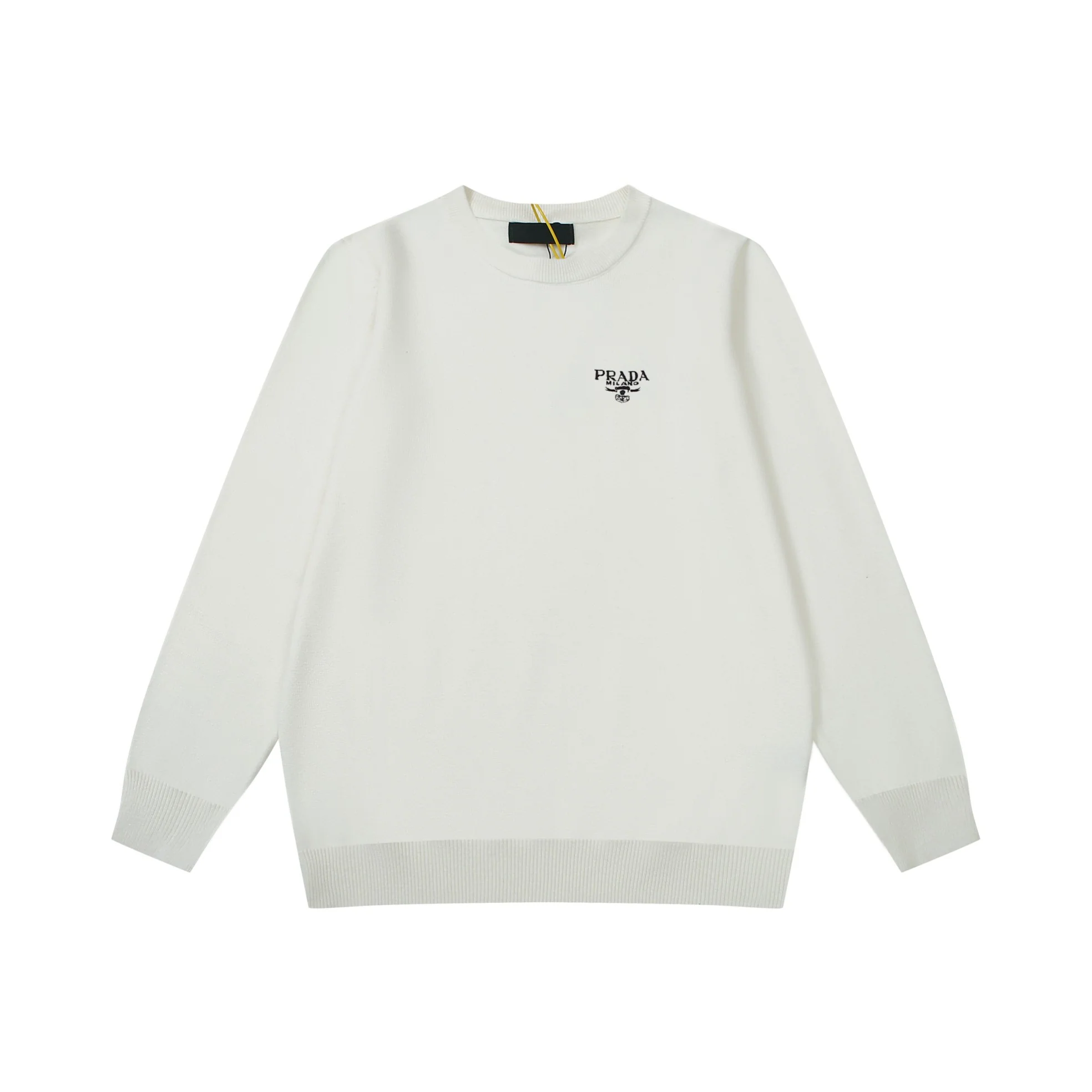 Jacquard-knit cashmere sweater