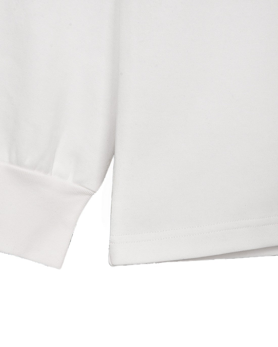 Embroidered cotton sweatshirt