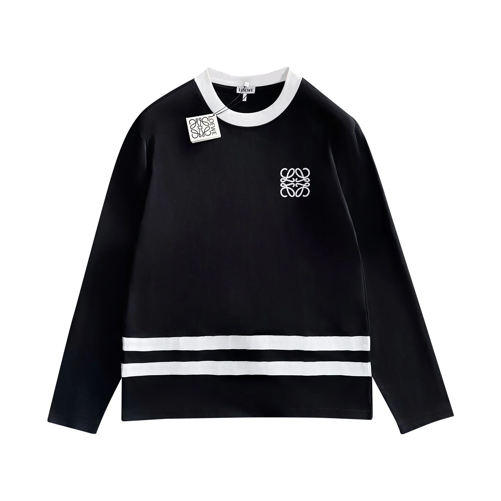 Embroidery Long Sleeve T-Shirt