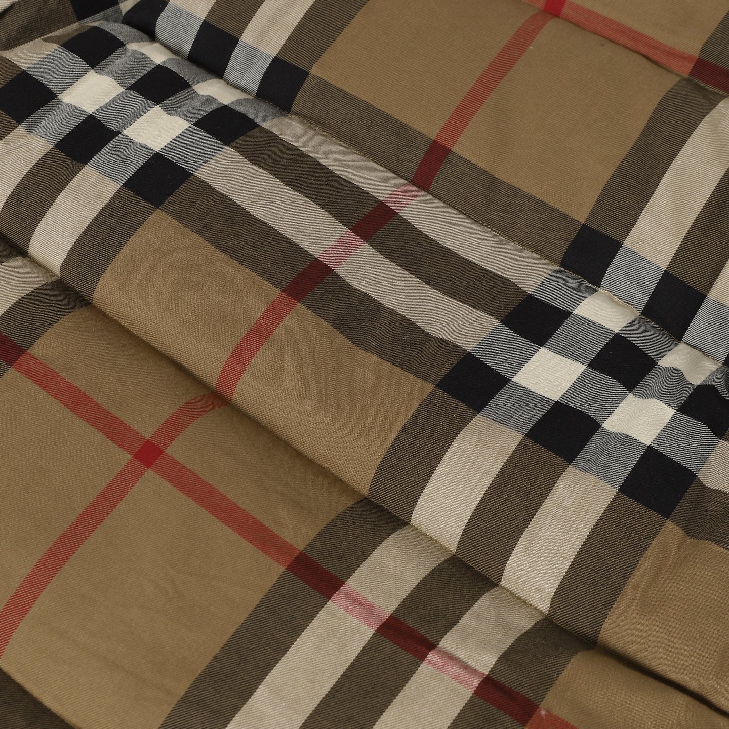 Classic Check Hooded Down Jacket