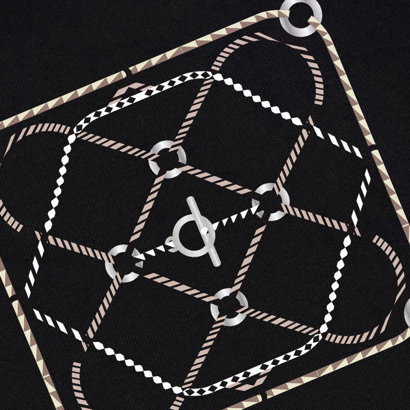 Fashion printed cotton sweatshirt