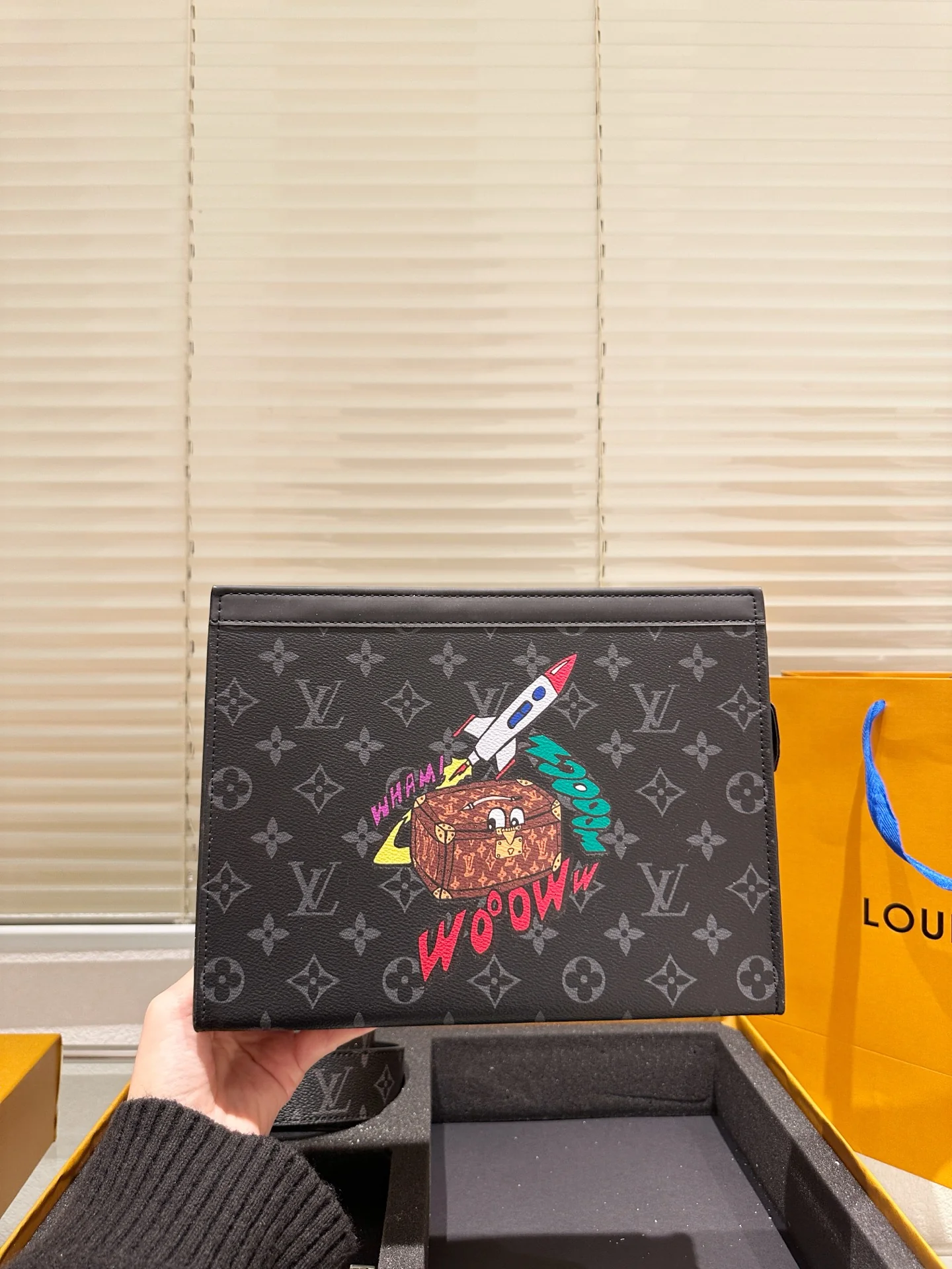 Men's Fashion Belt + Clutch Gift Box