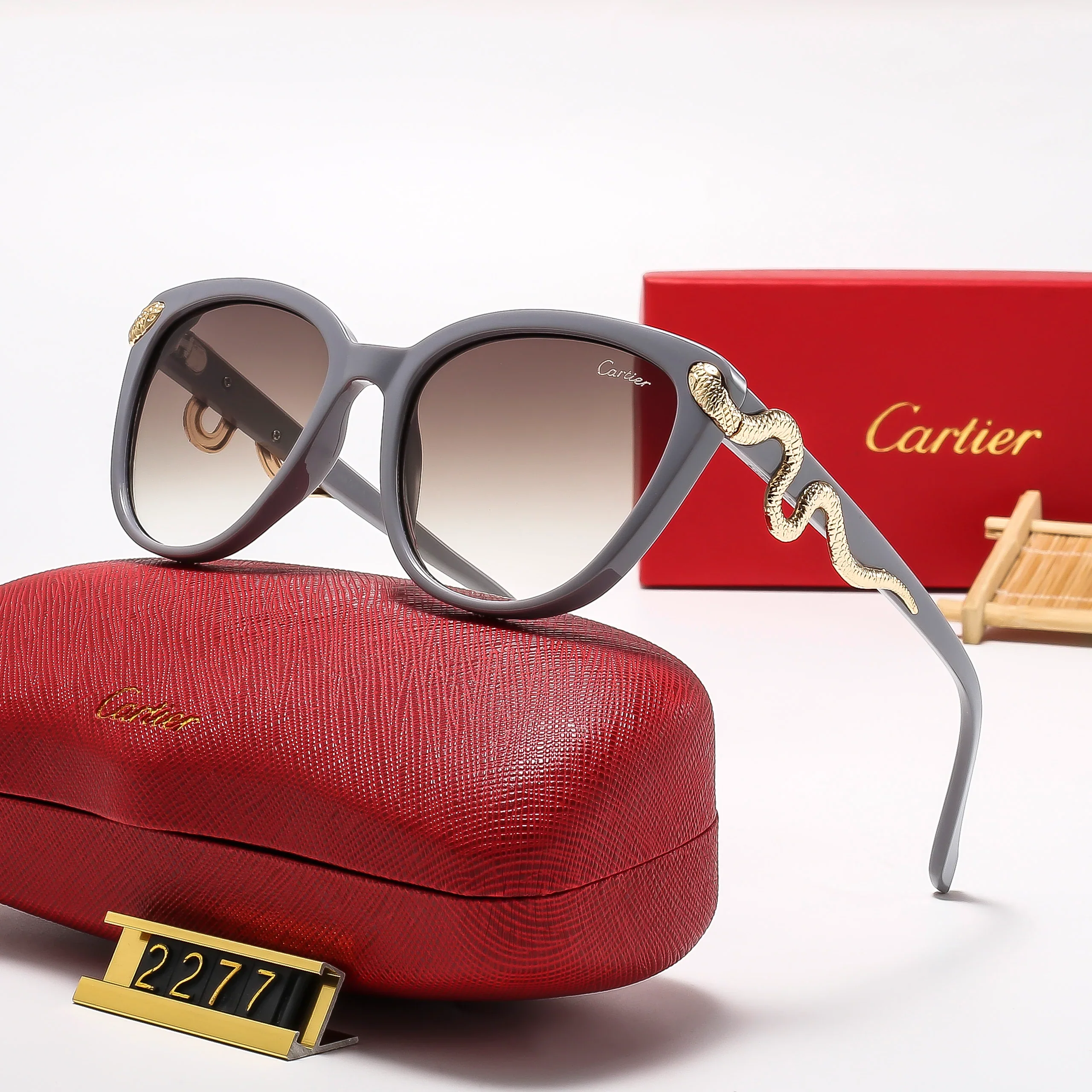 7 colors golden snake logo hot sunglasses