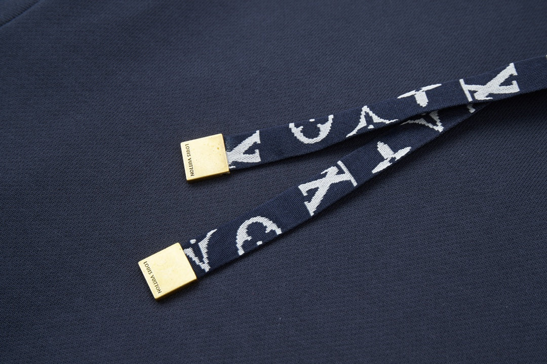 Rhinestone-appliquéd cotton sweatshirt