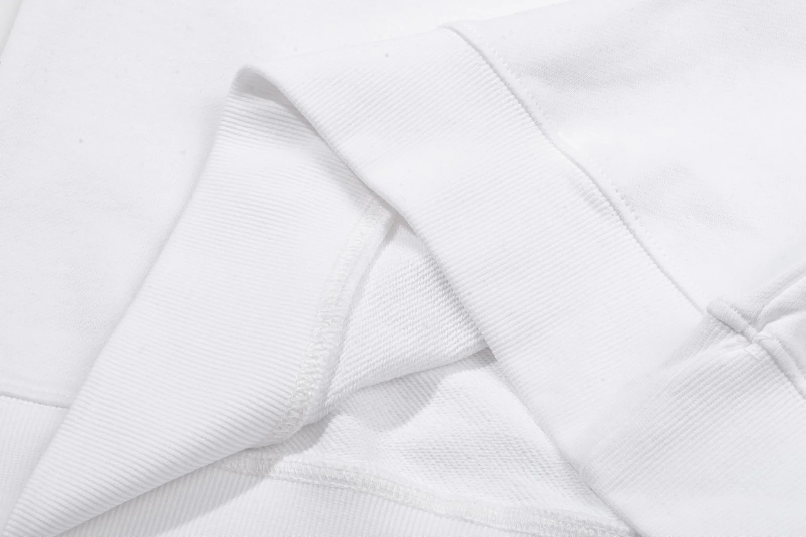 Solid color crew neck sweatshirt