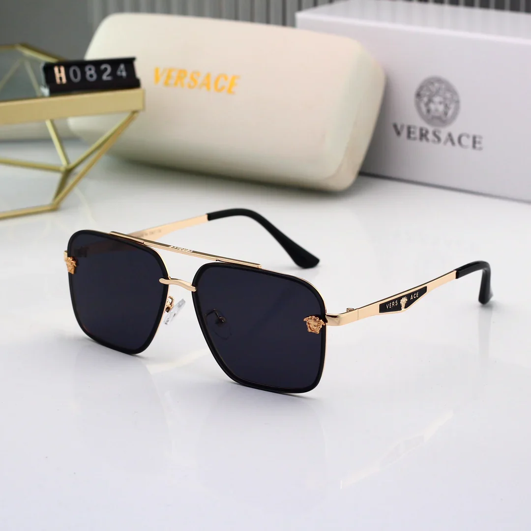 7-color high-definition lens metal sunglasses 0824