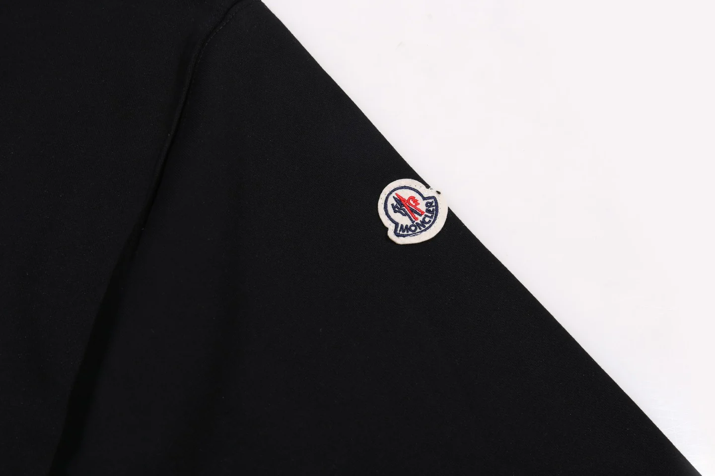 Embroidered printed cotton sweatshirt