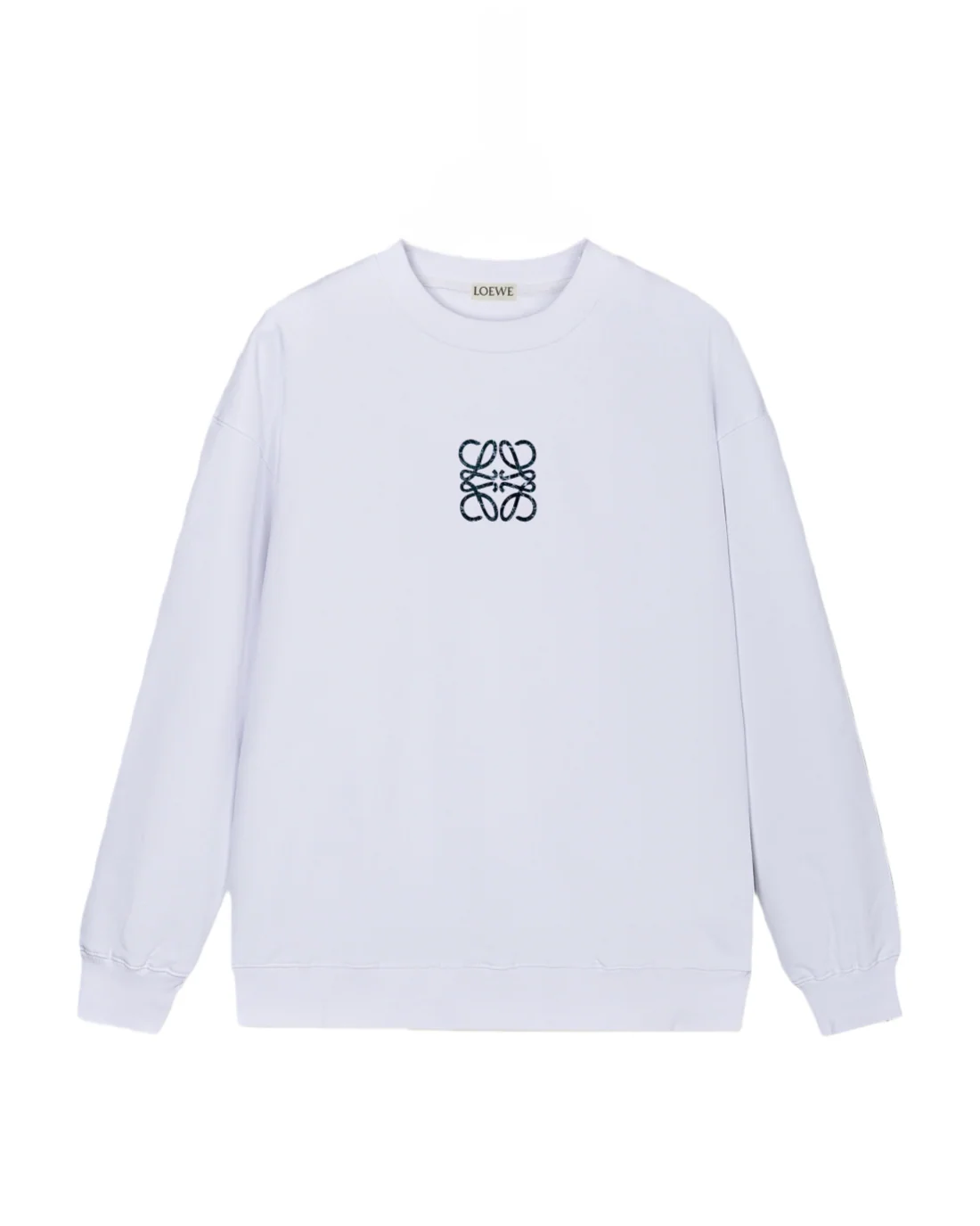 Printed cotton sweatshirt