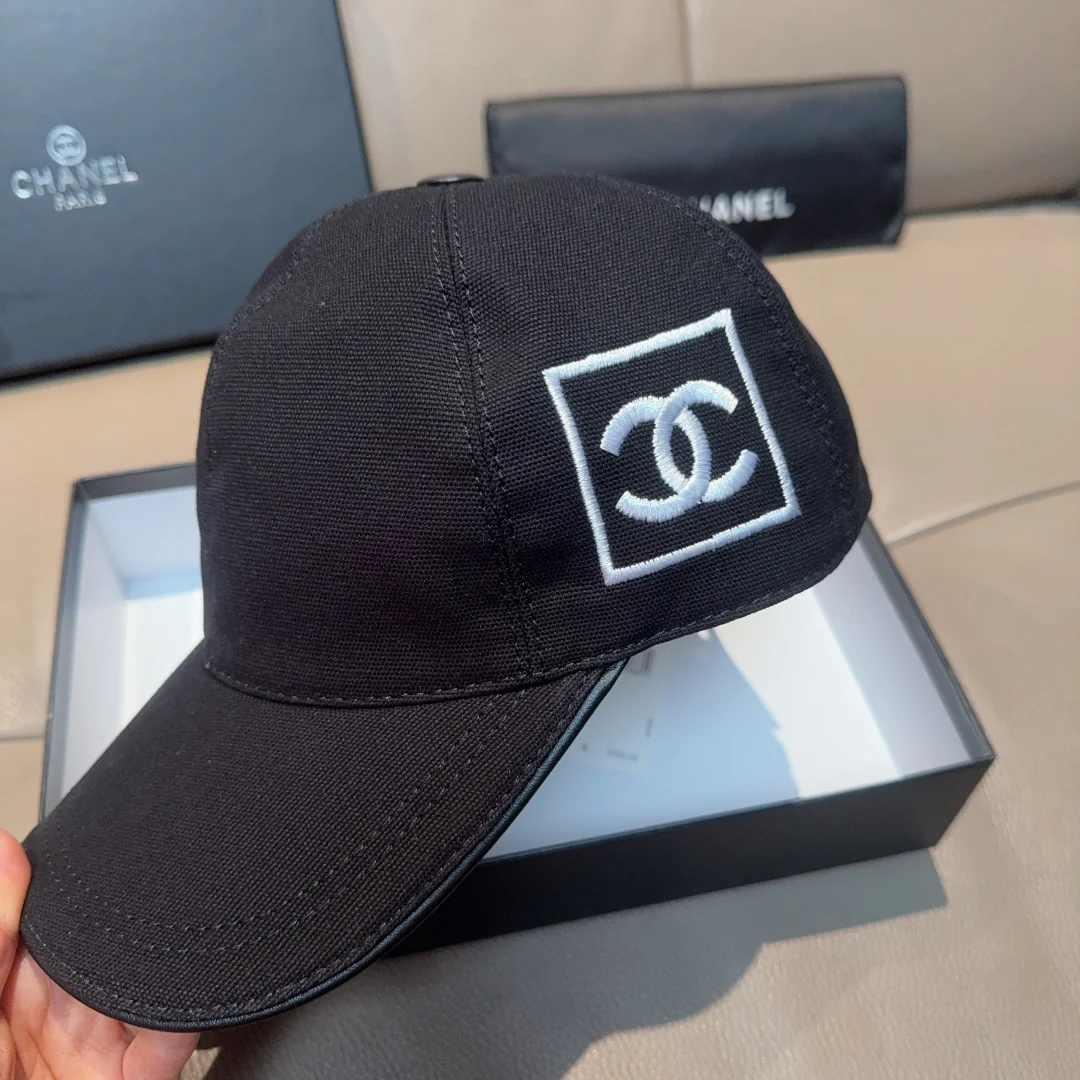 Embroidered lettering baseball cap