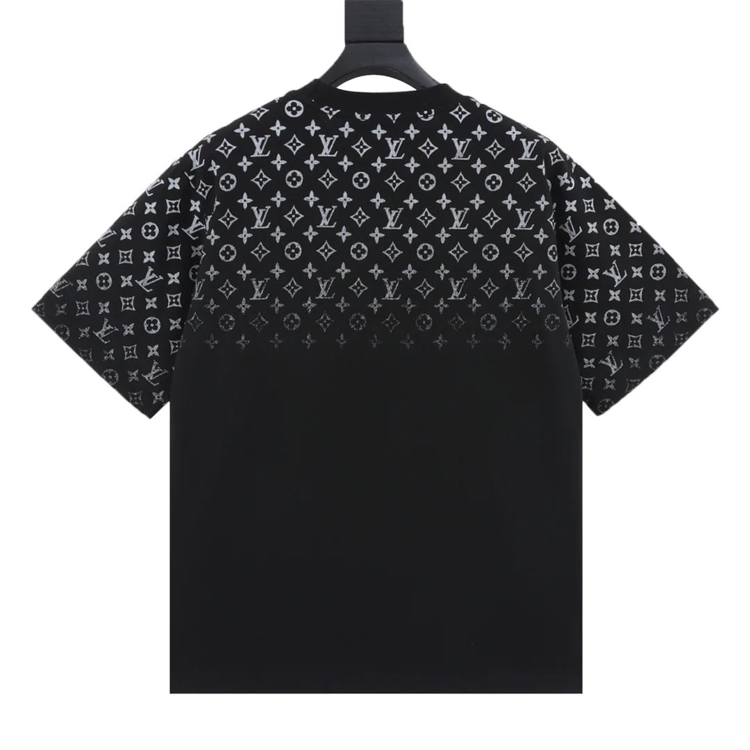 Printed crew neck cotton T-shirt