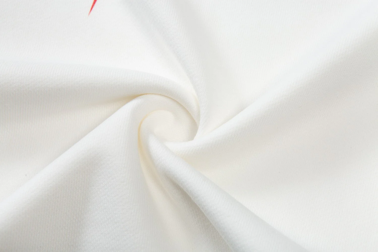 Printed crew neck cotton sweatshirt