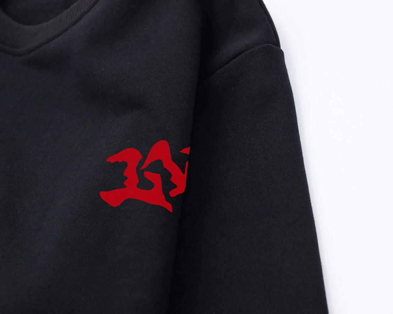 Engraved Cotton Sweatshirt