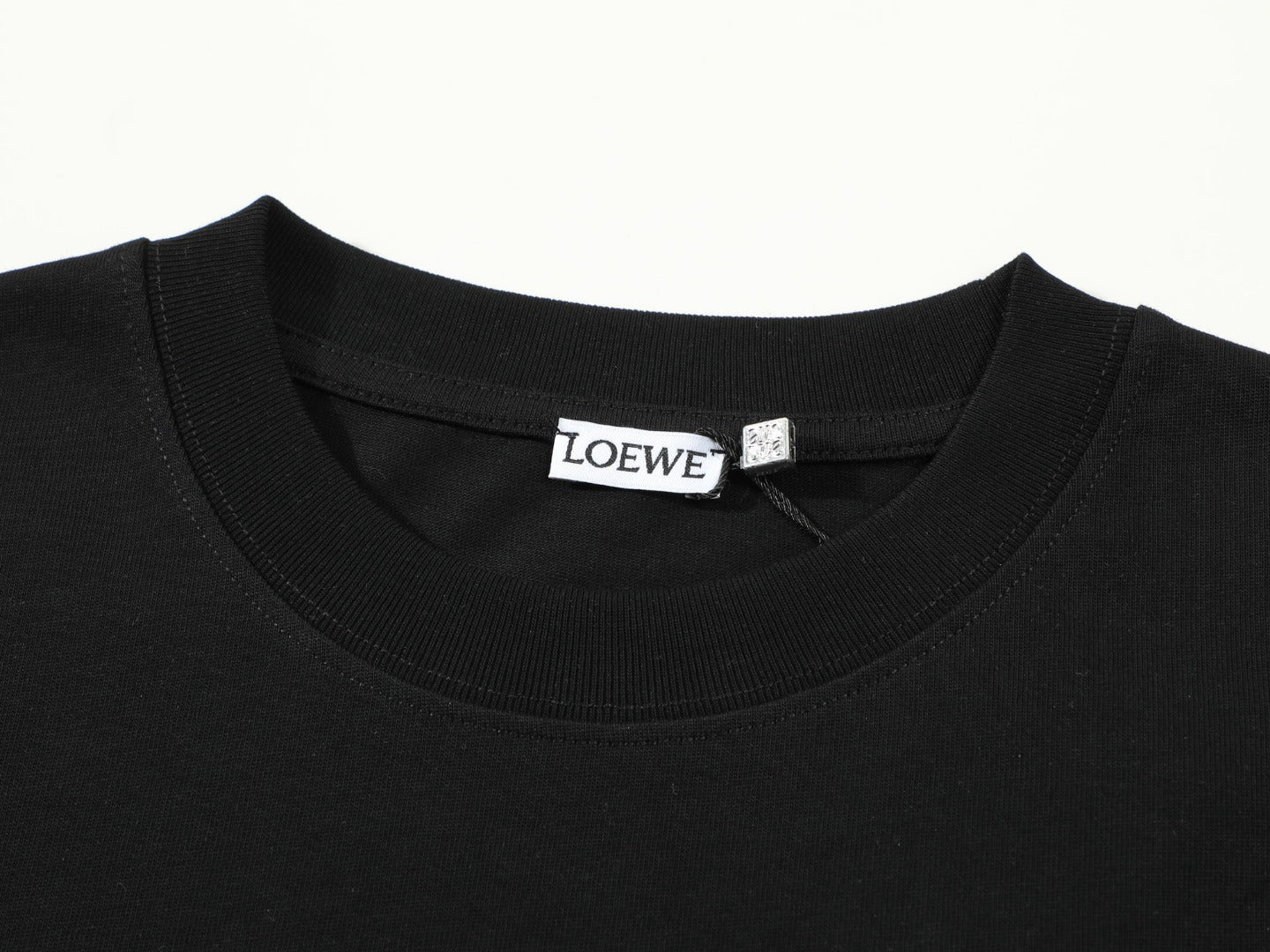 Printed crew neck cotton T-shirt