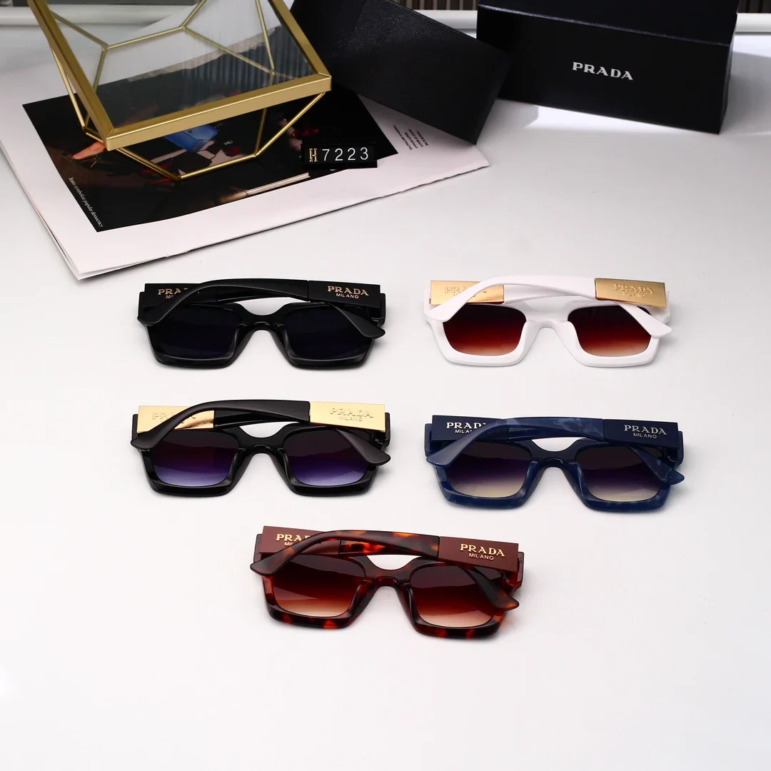 5-color Polaroid nylon HD lenses Full frame sunglasses  7223