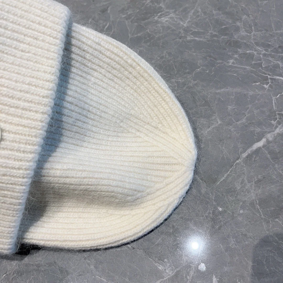 Stylish embroidered knitted hat