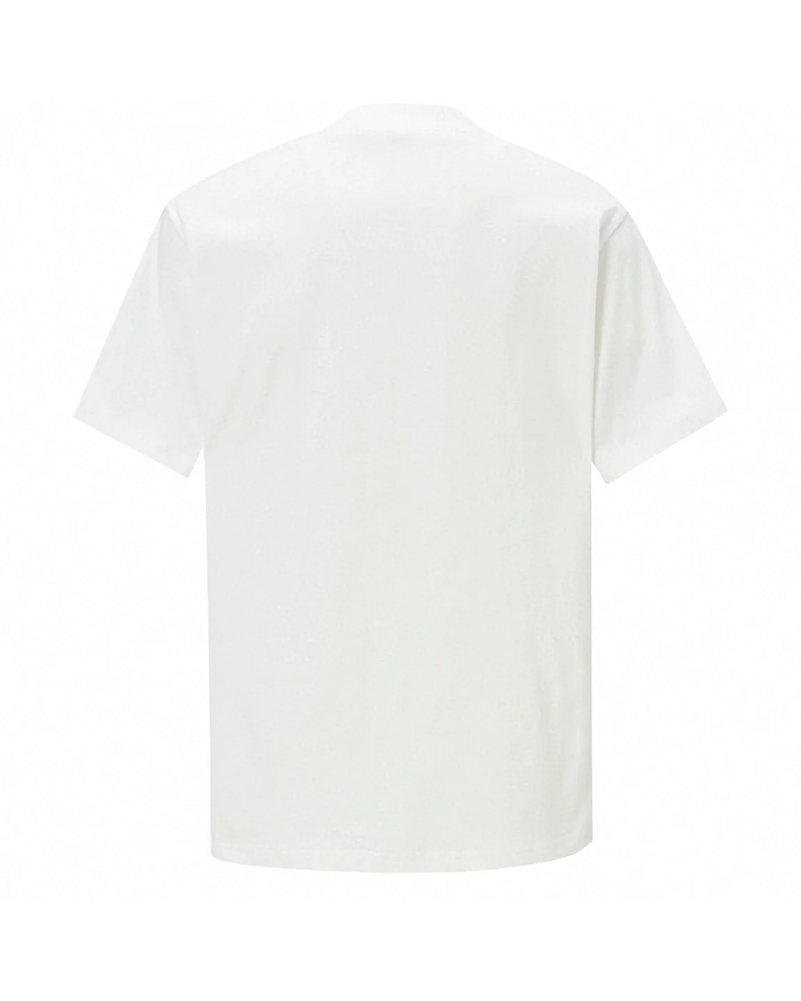 Foam round neck cotton T-shirt