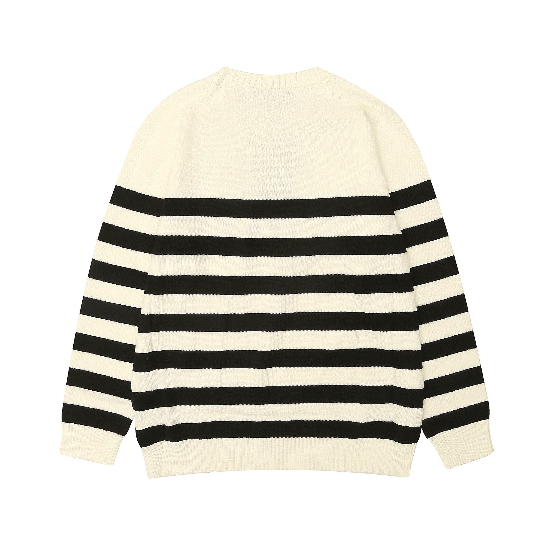 knitted jacquard sweatshirt