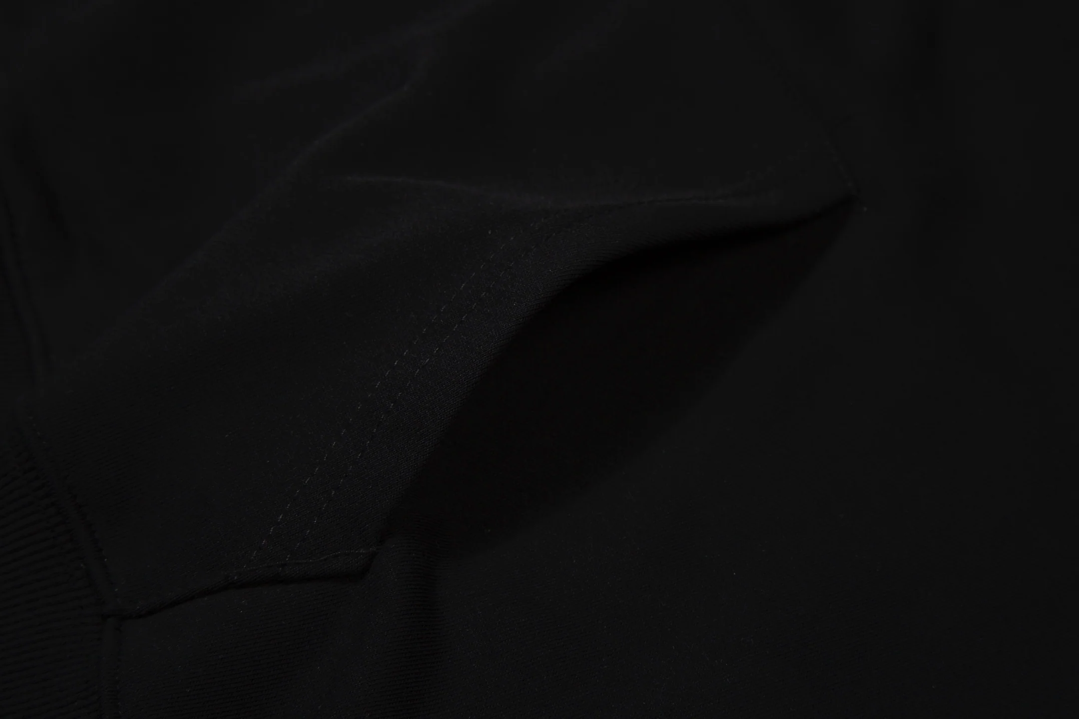 Embroidered cotton hooded sweatshirt