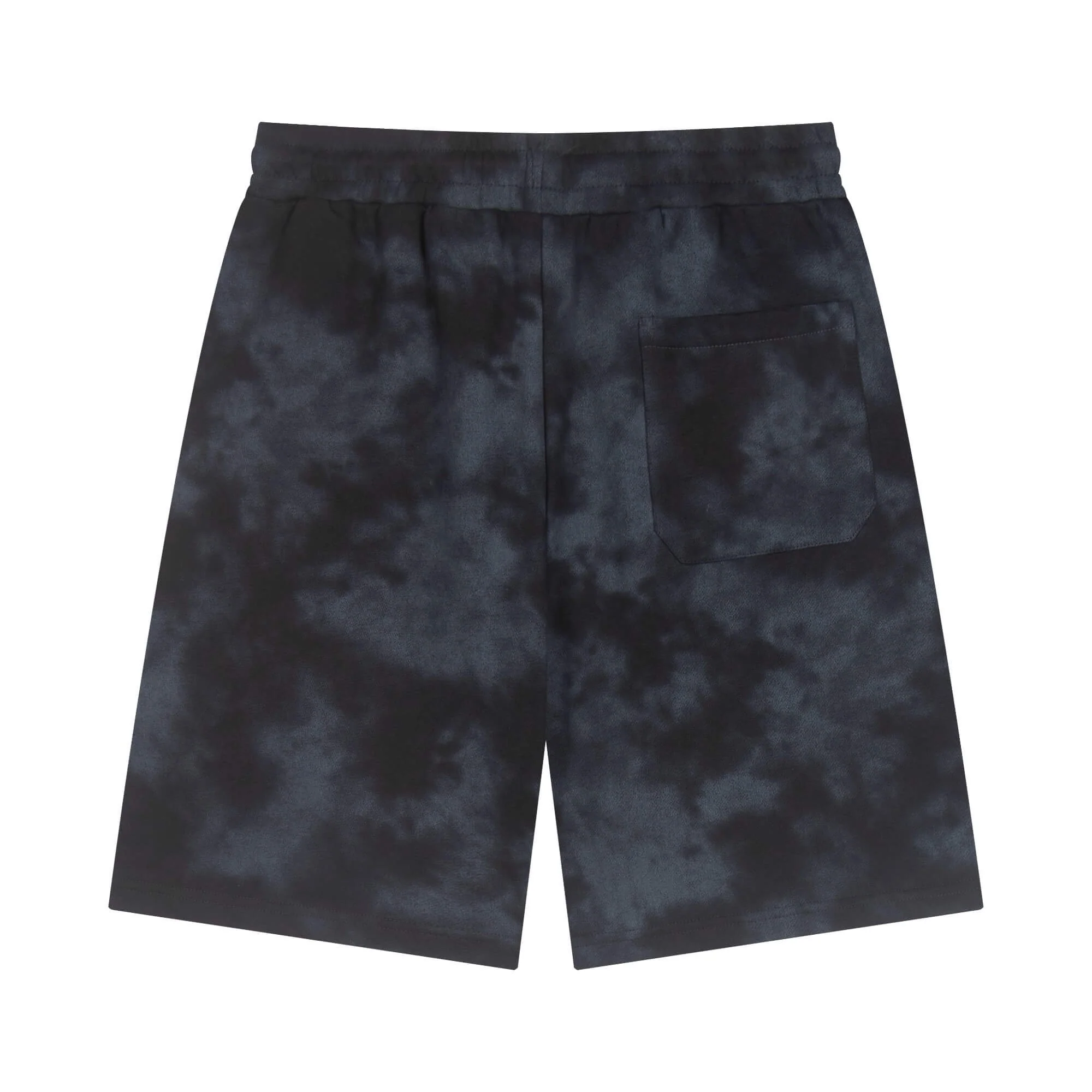 Rendered Classic Pattern Embroidery Shorts