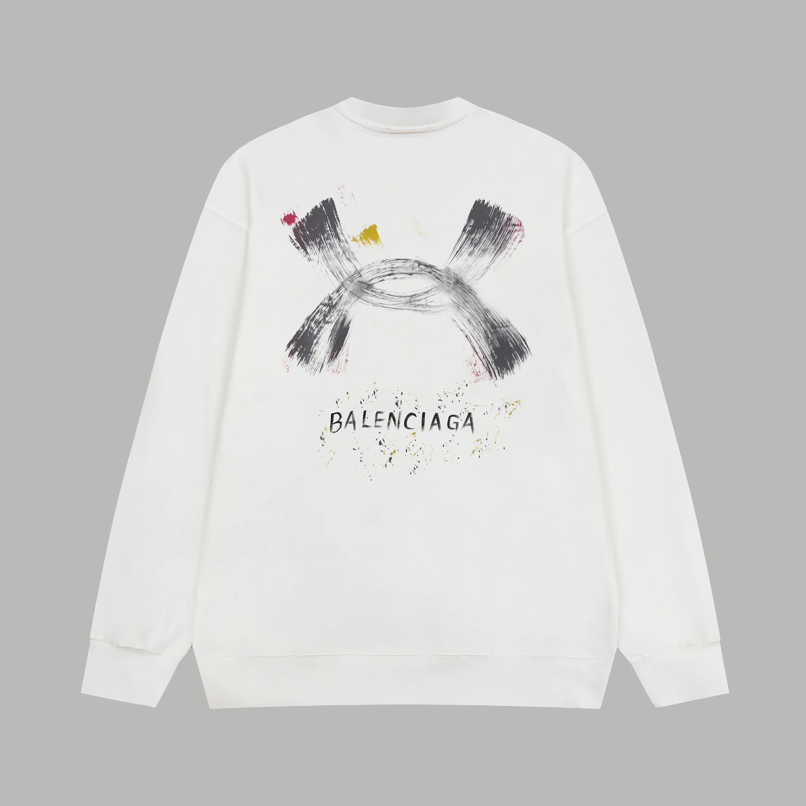 Graffiti print sweatshirt