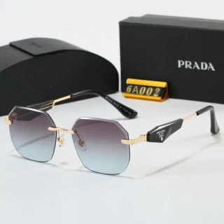 Hot sale metal frameless prism sunglasses 6A002