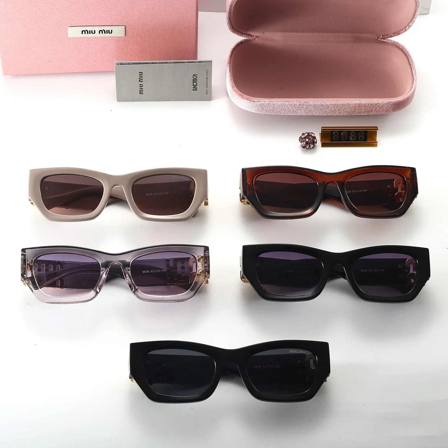 5 colors of fashionable and popular sunglasses  8638