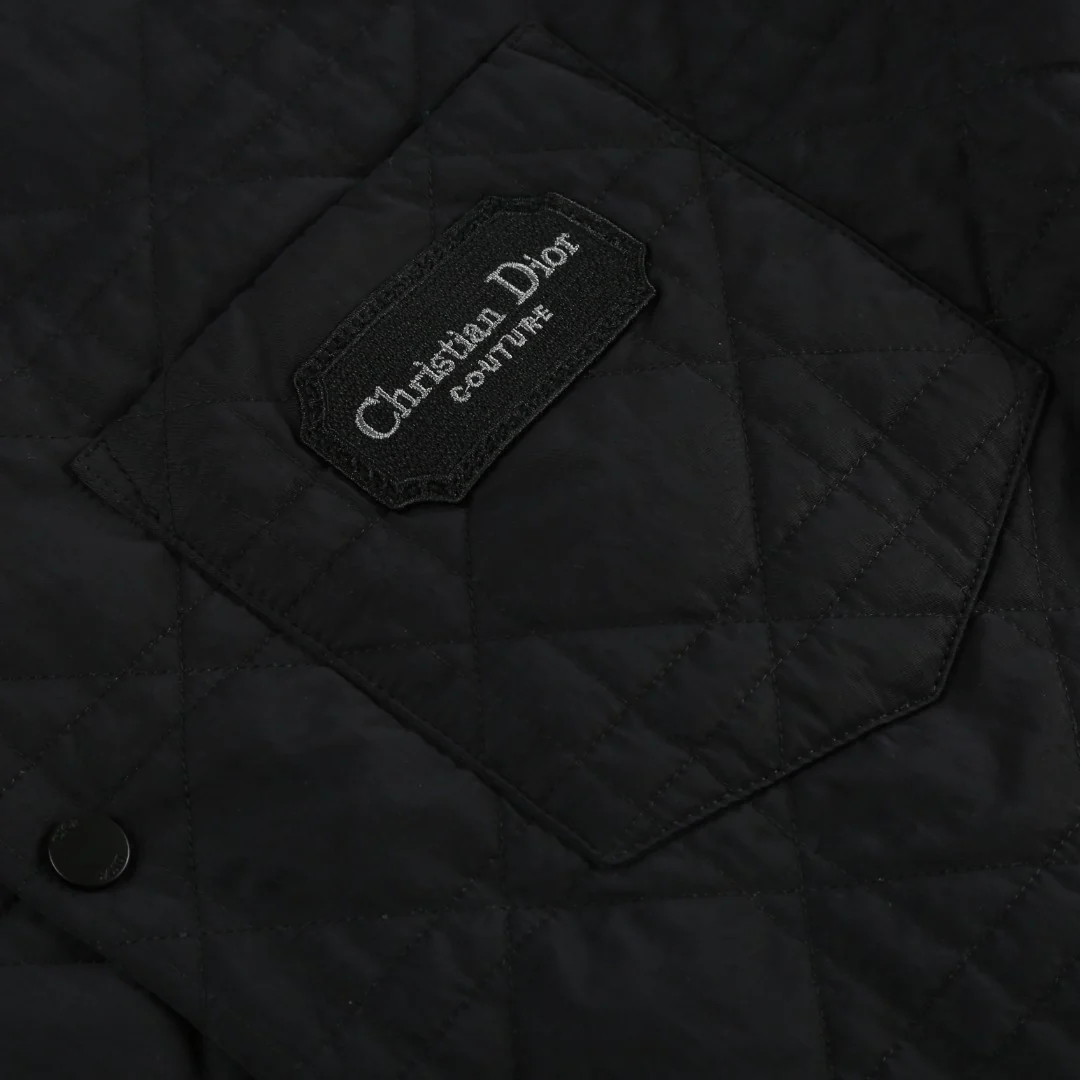 Plaid embroidered jacket