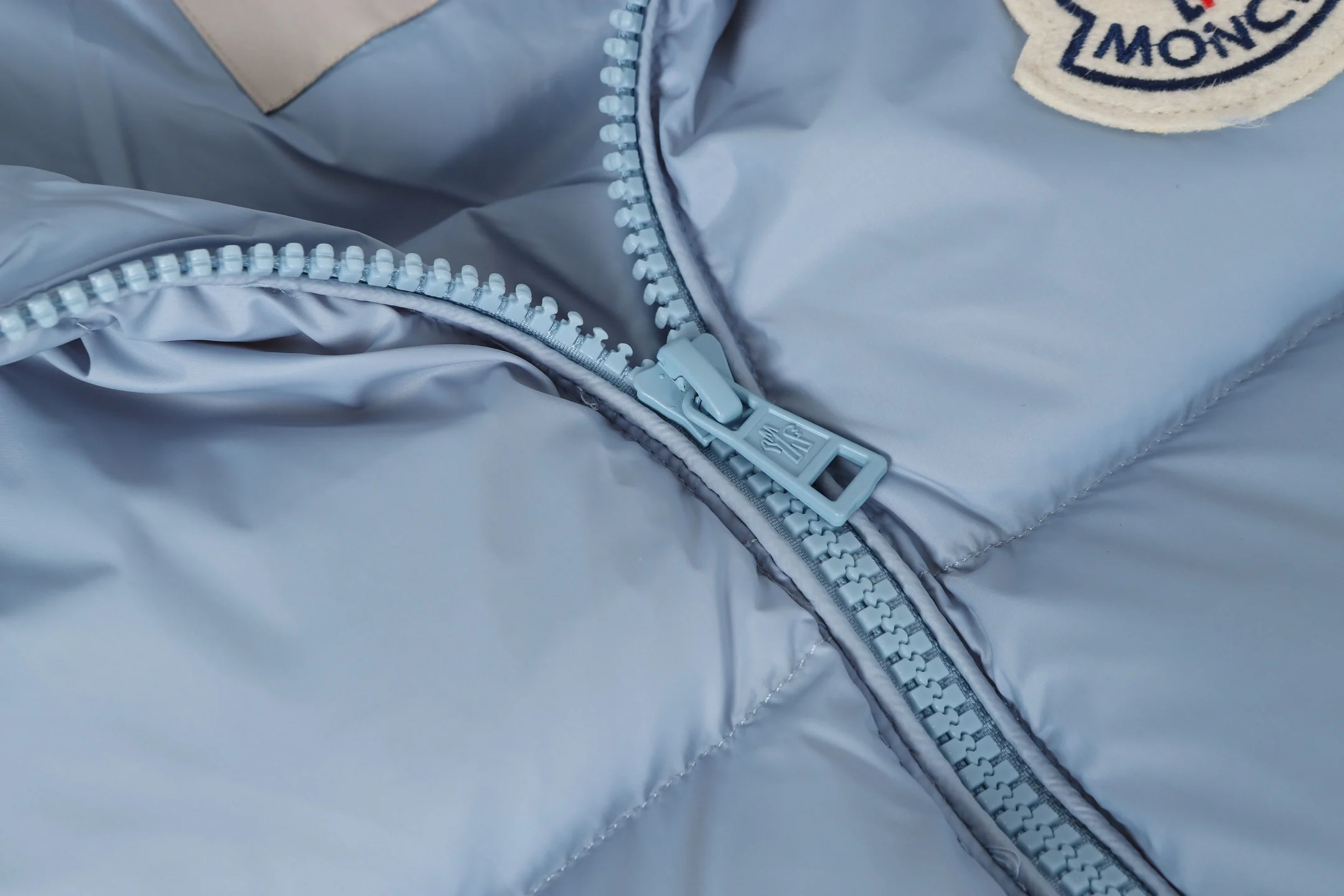 Embroidered Stand Collar Down Jacket