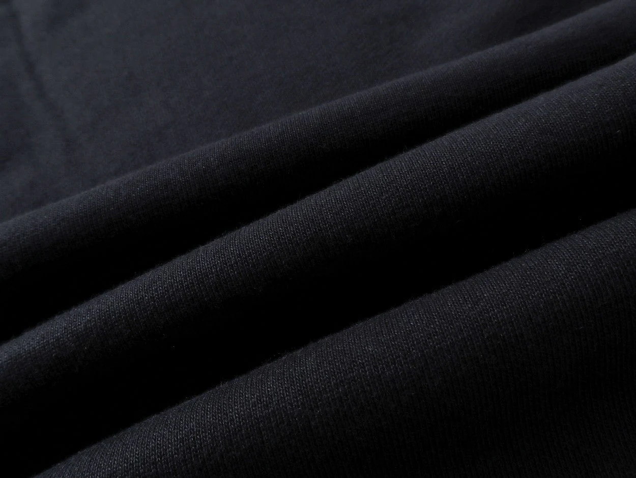 Embroidery drawstring casual trousers