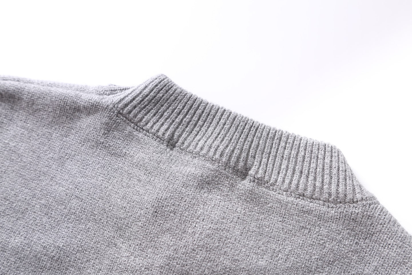 knitted jacquard cashmere sweater
