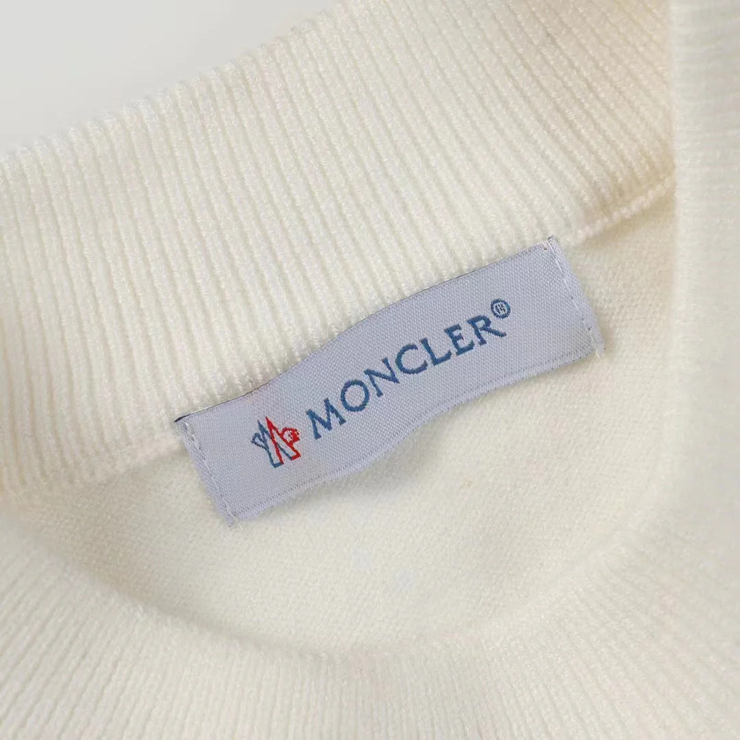 knitted embroidered sweatshirt