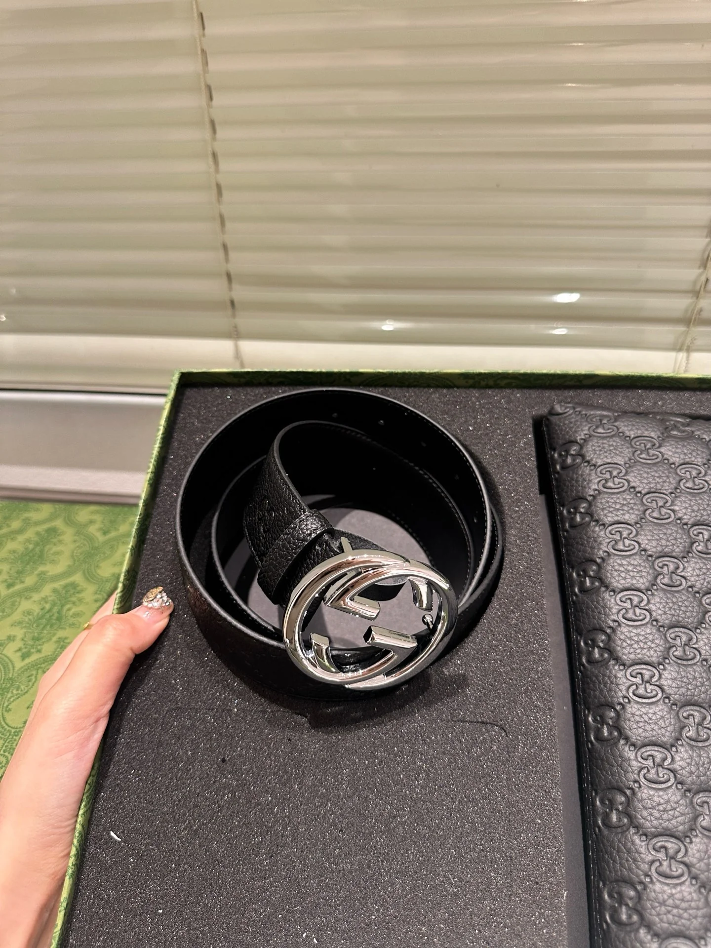 Leather Clutch Set Gift Box