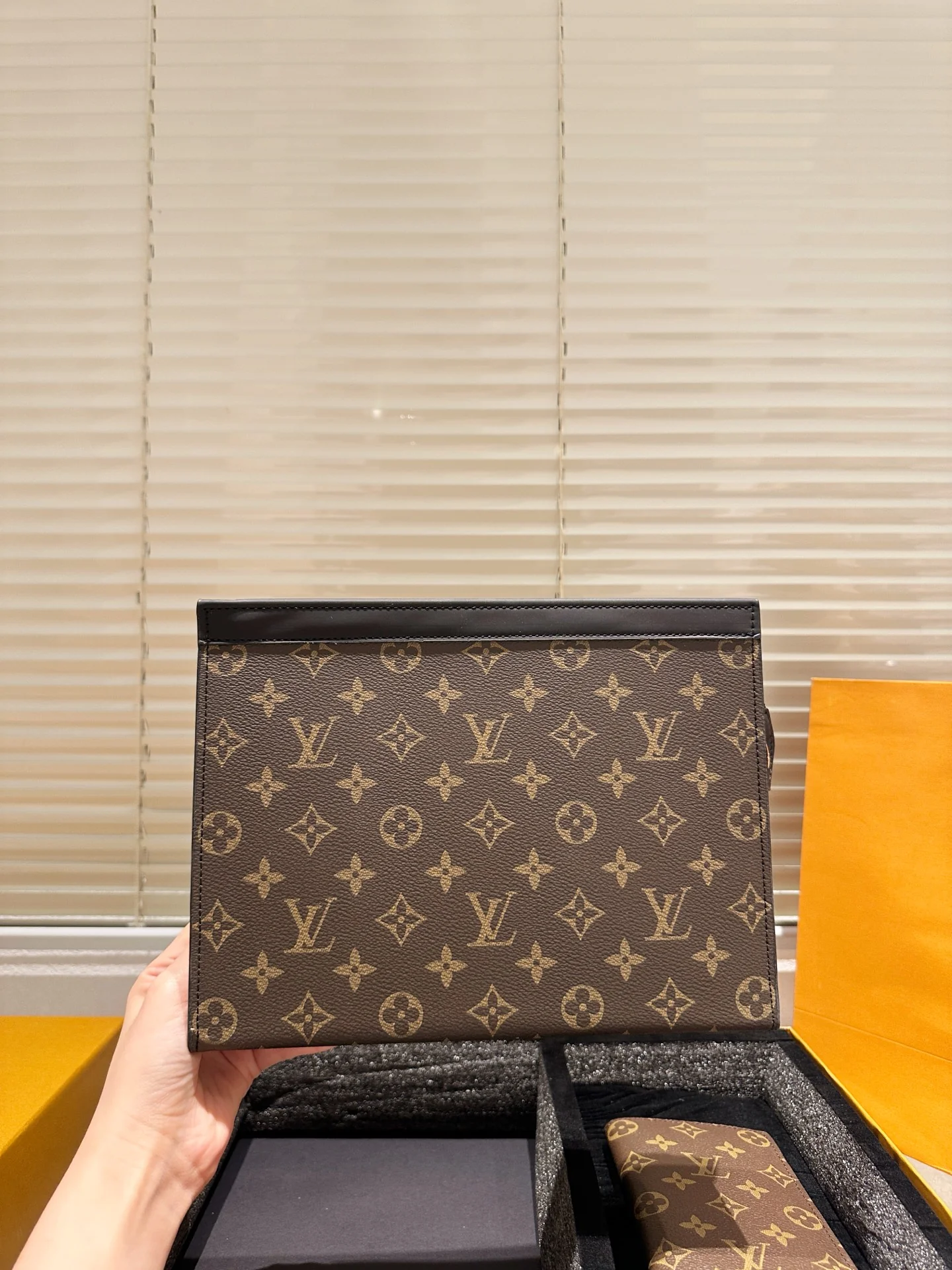 Men's Wallet + Clutch Gift Box
