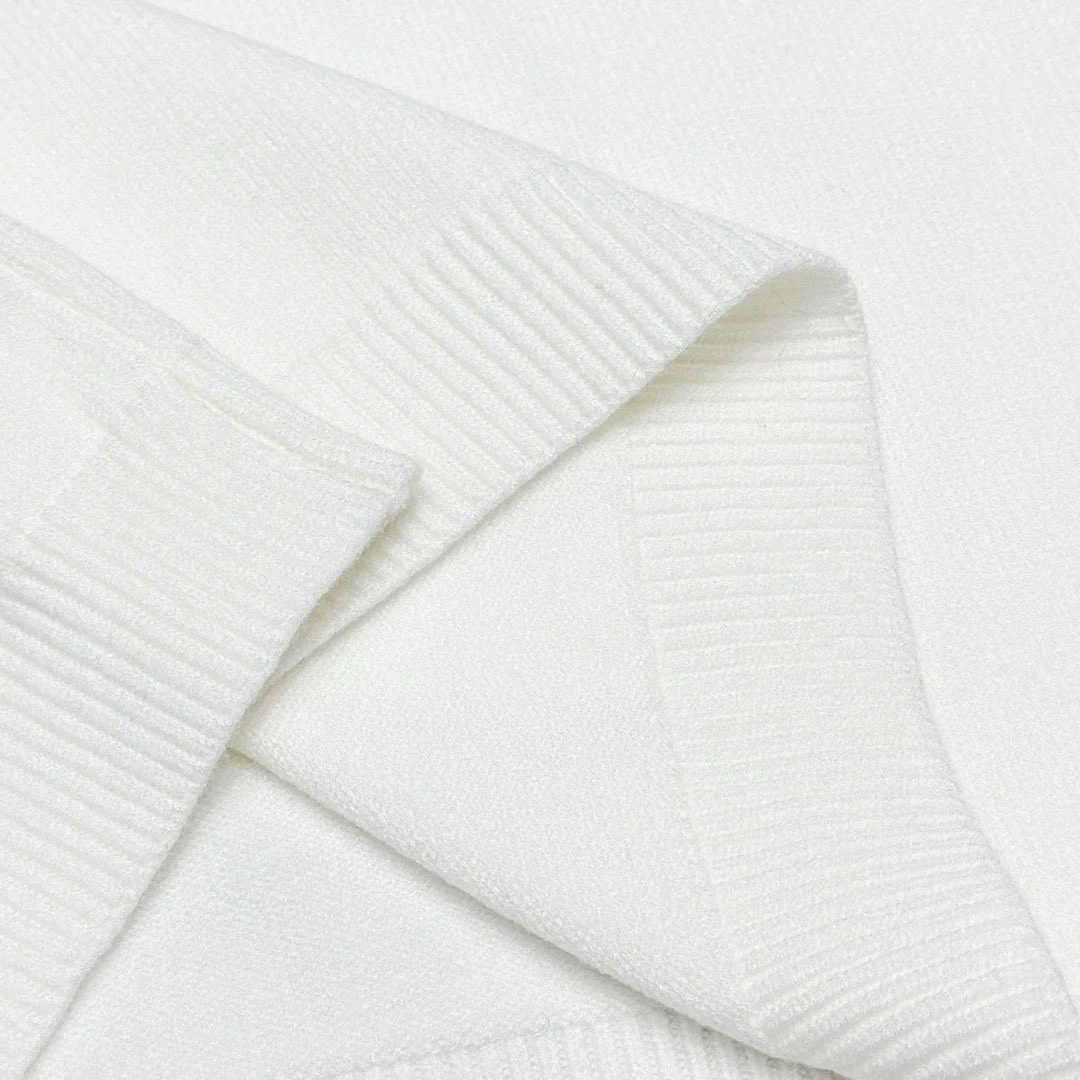 Embroidered knitted cashmere sweater