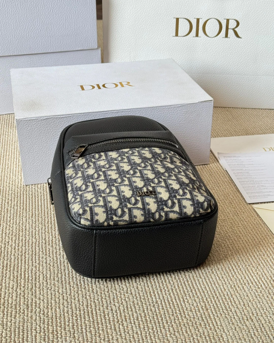 Men's Embossed Chest Bag