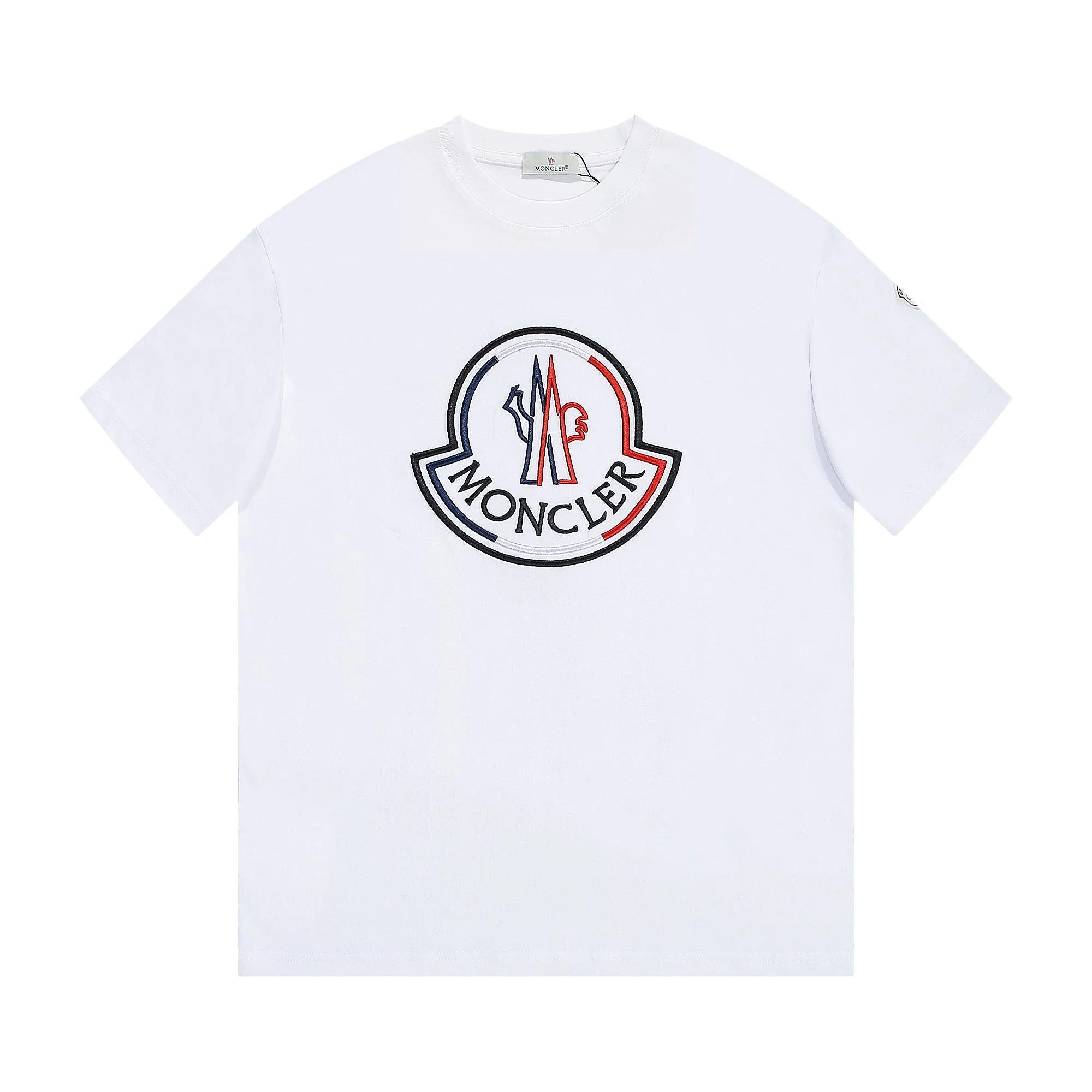 Embroidered cotton T-shirt