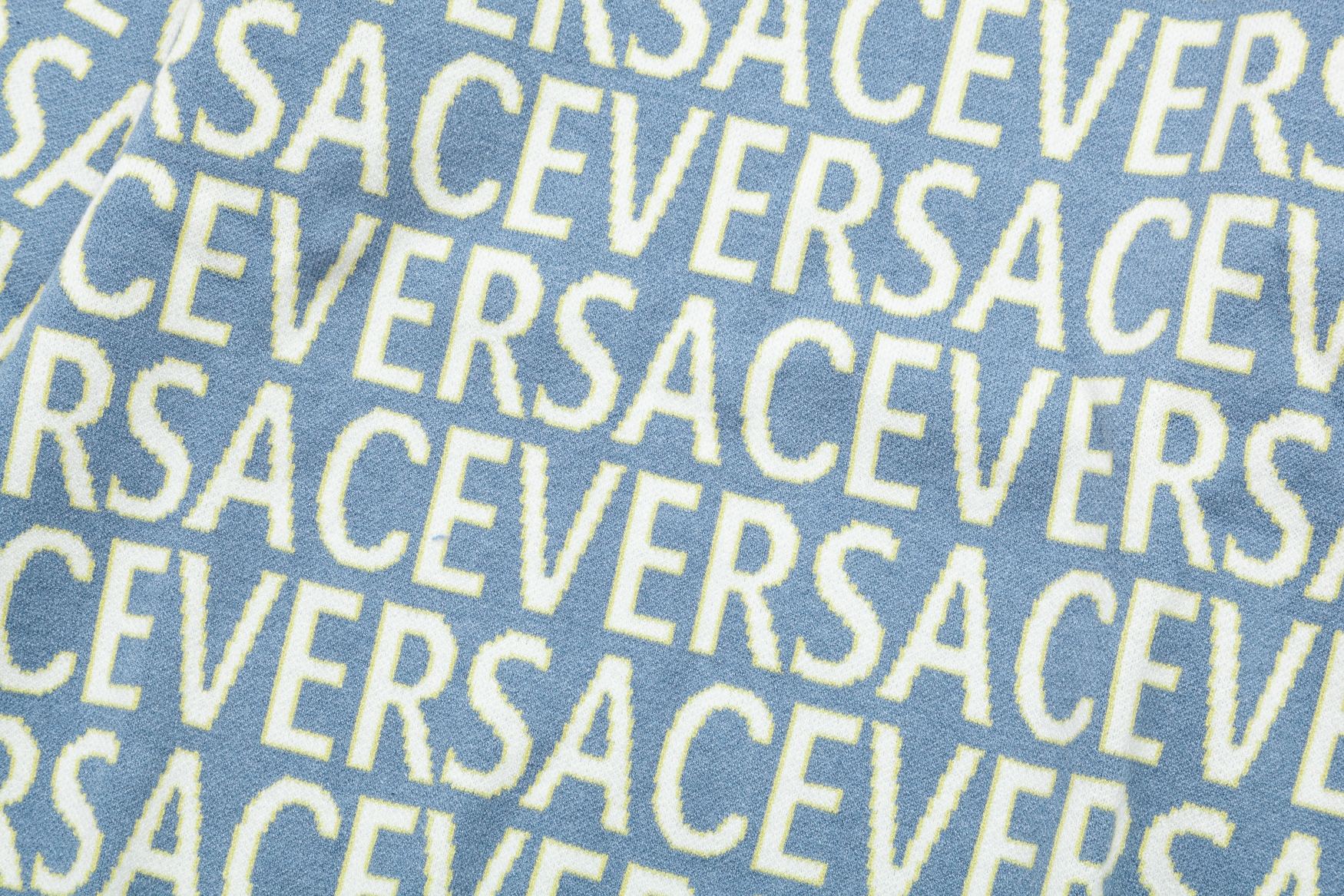 knitted jacquard sweatshirt