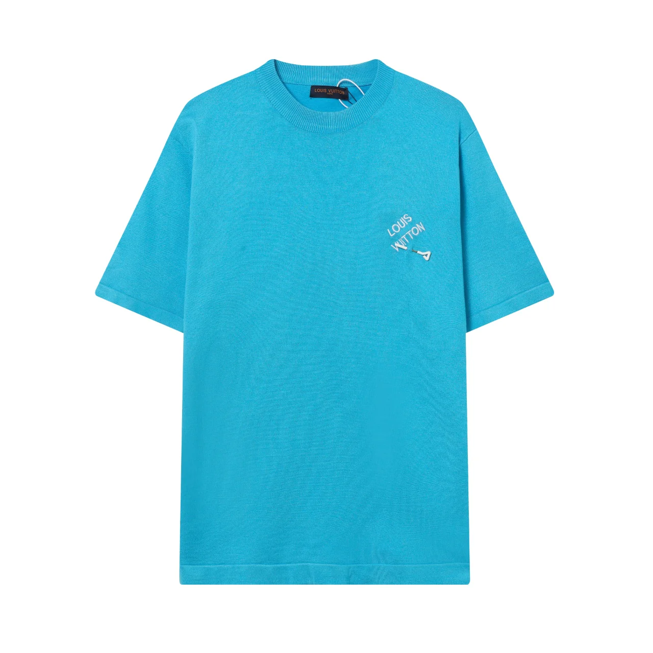 knitted cotton T-shirt