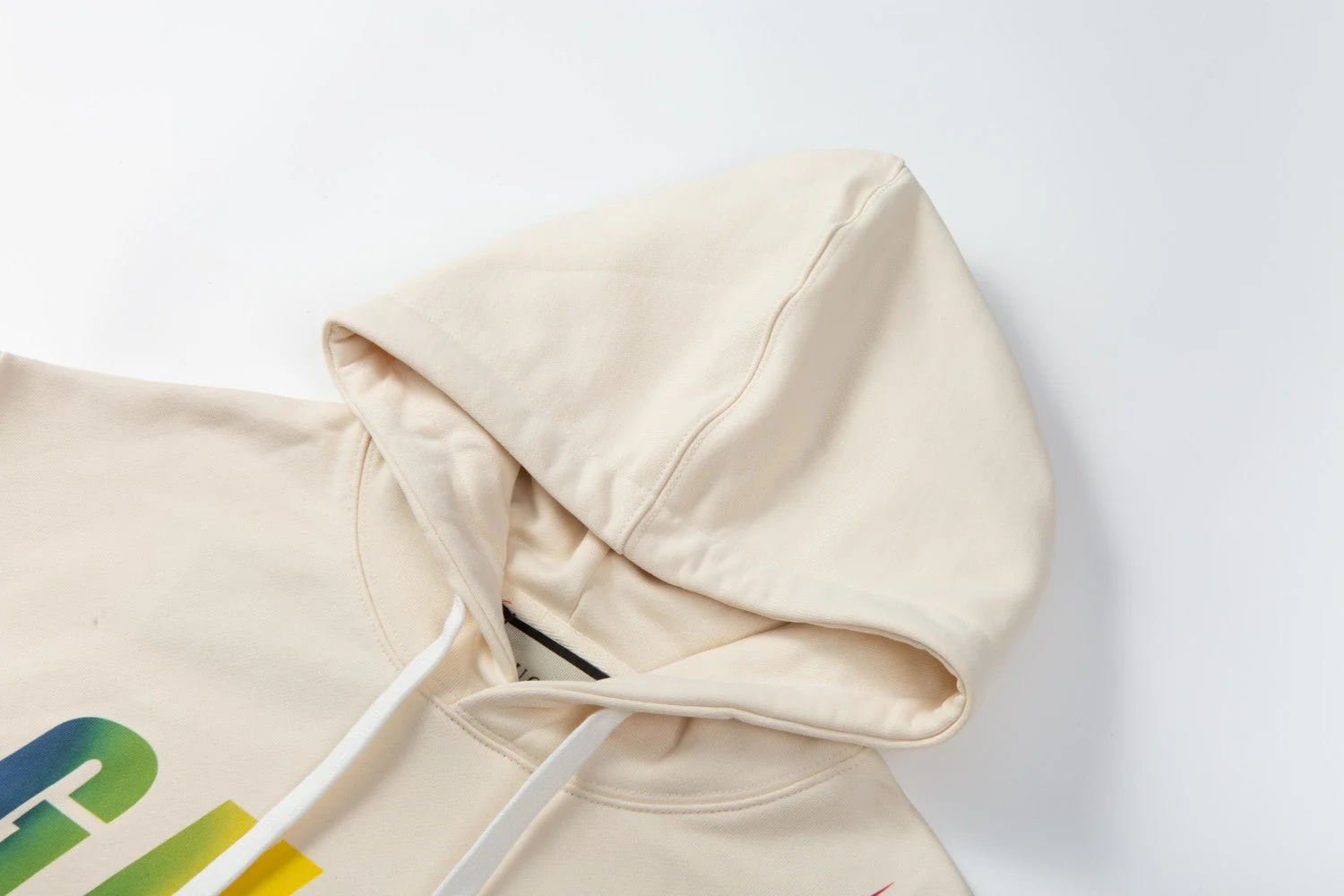 Lightning print cotton sweatshirt