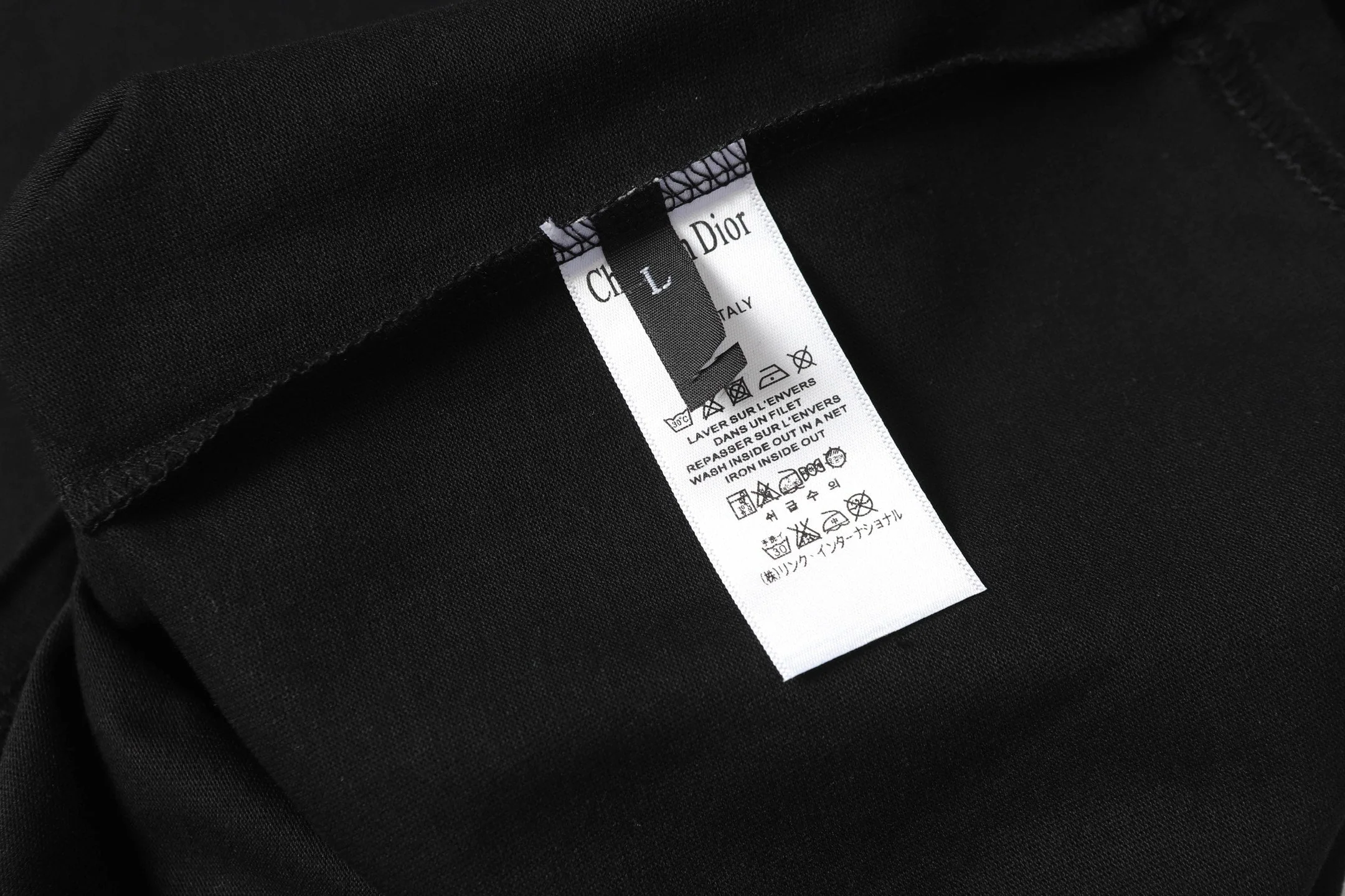 Embroidered cotton T-shirt