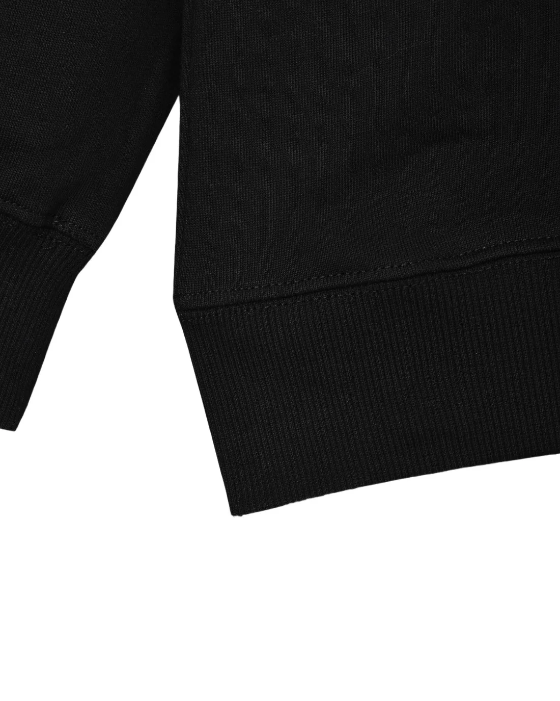 Suede offset printed sweatshirt