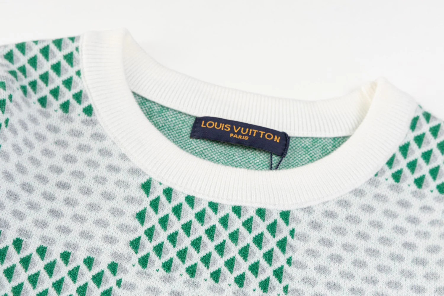 Fly-knit cashmere sweater