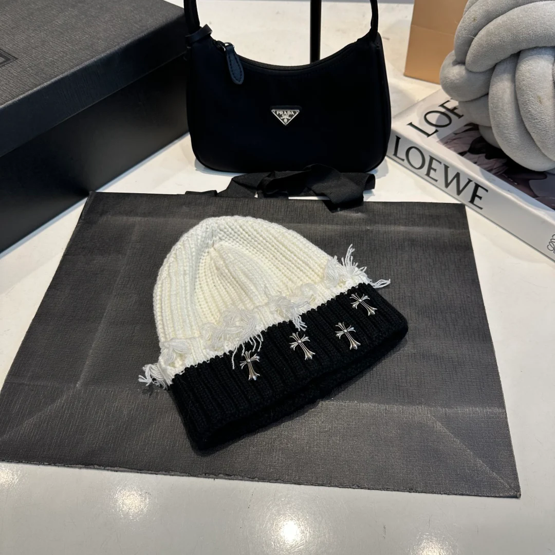 Fashionable Cashmere Knitted  Beanie