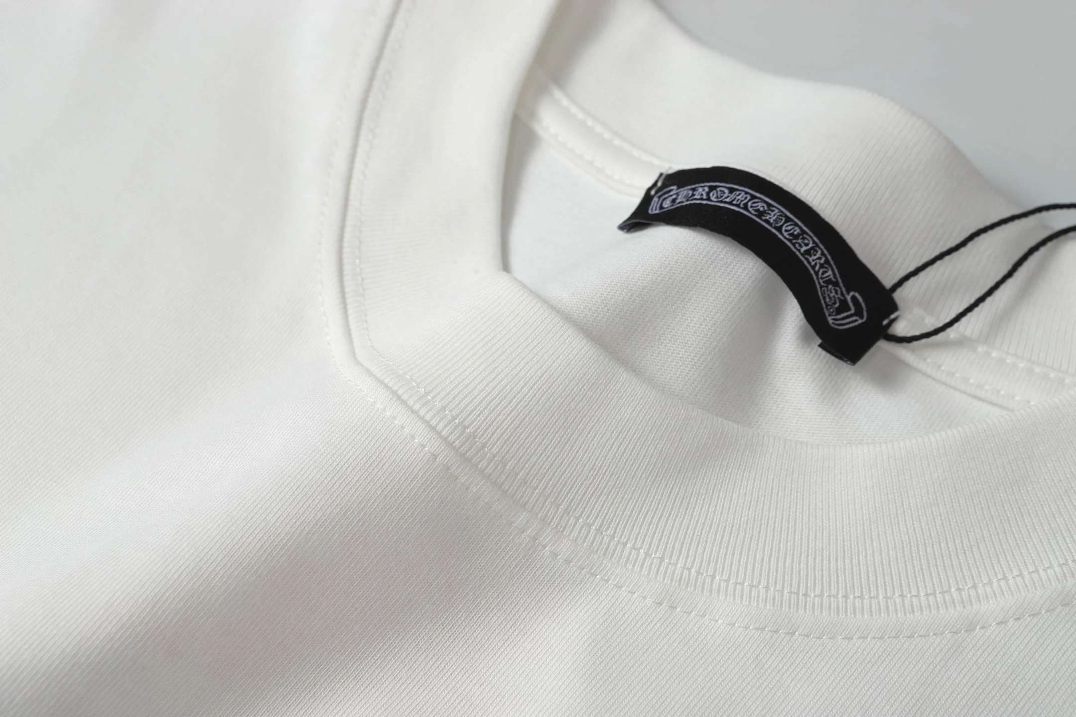 Bubble crew neck printed T-shirt