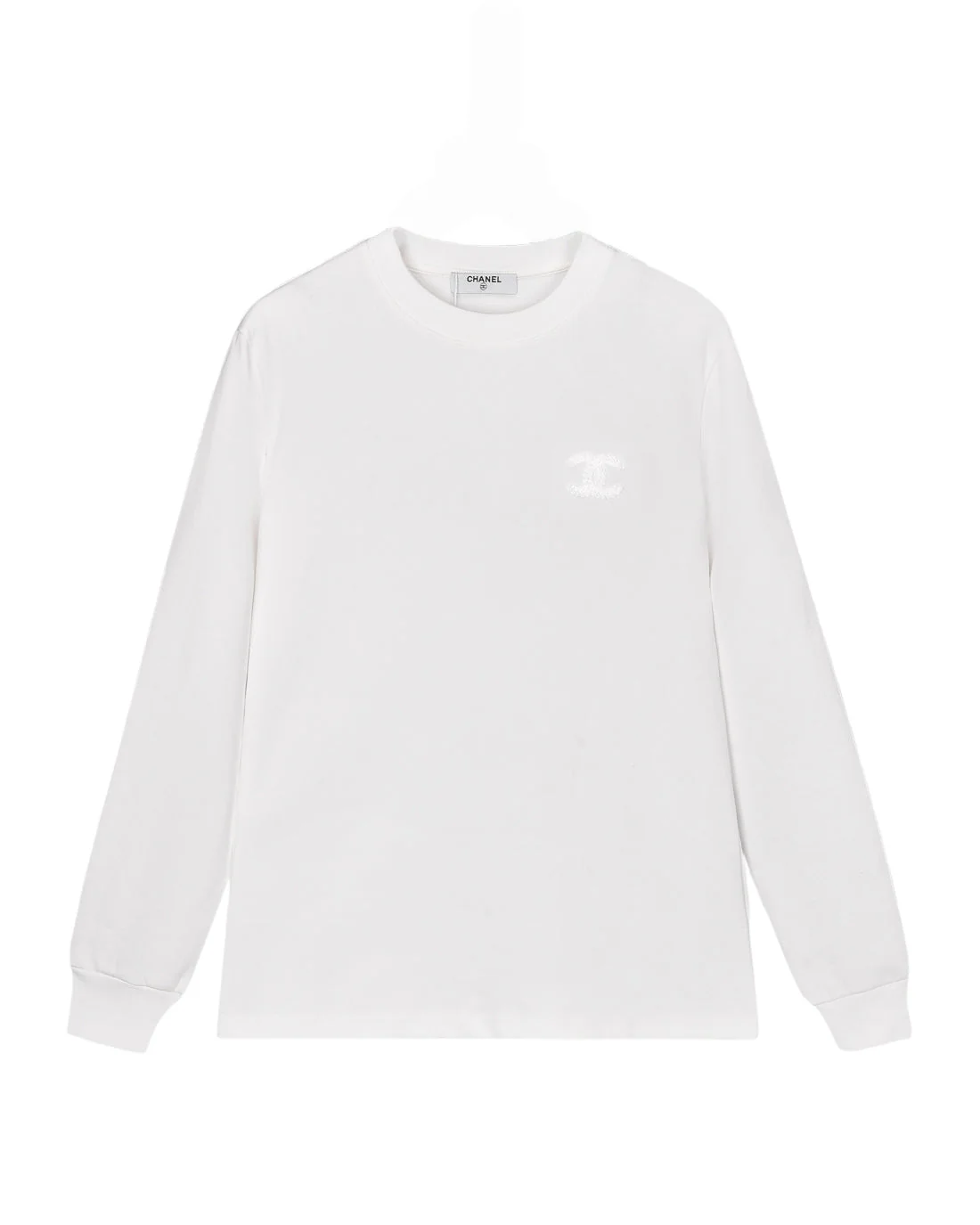 Embroidered cotton sweatshirt