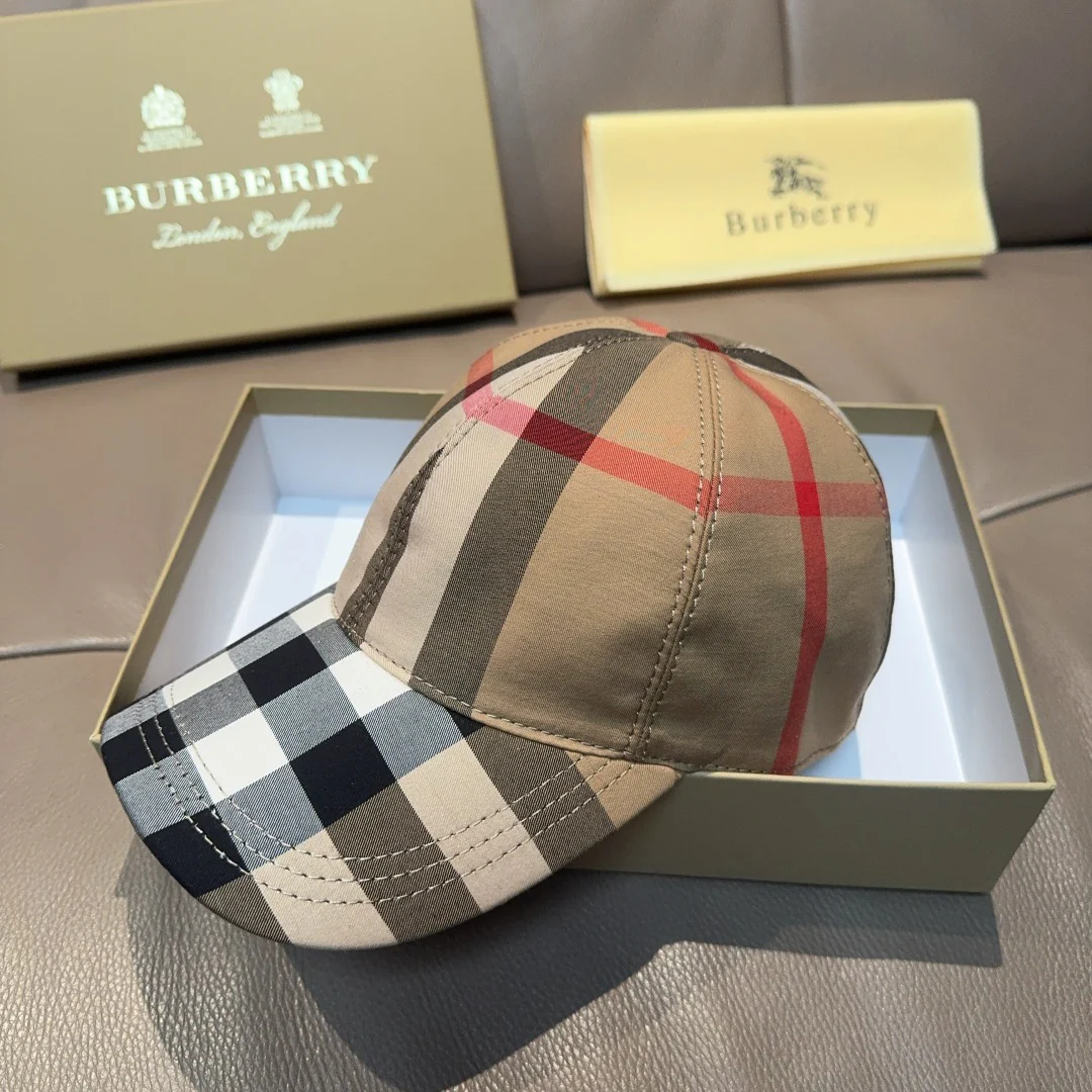 Classic Plaid Baseball Cap