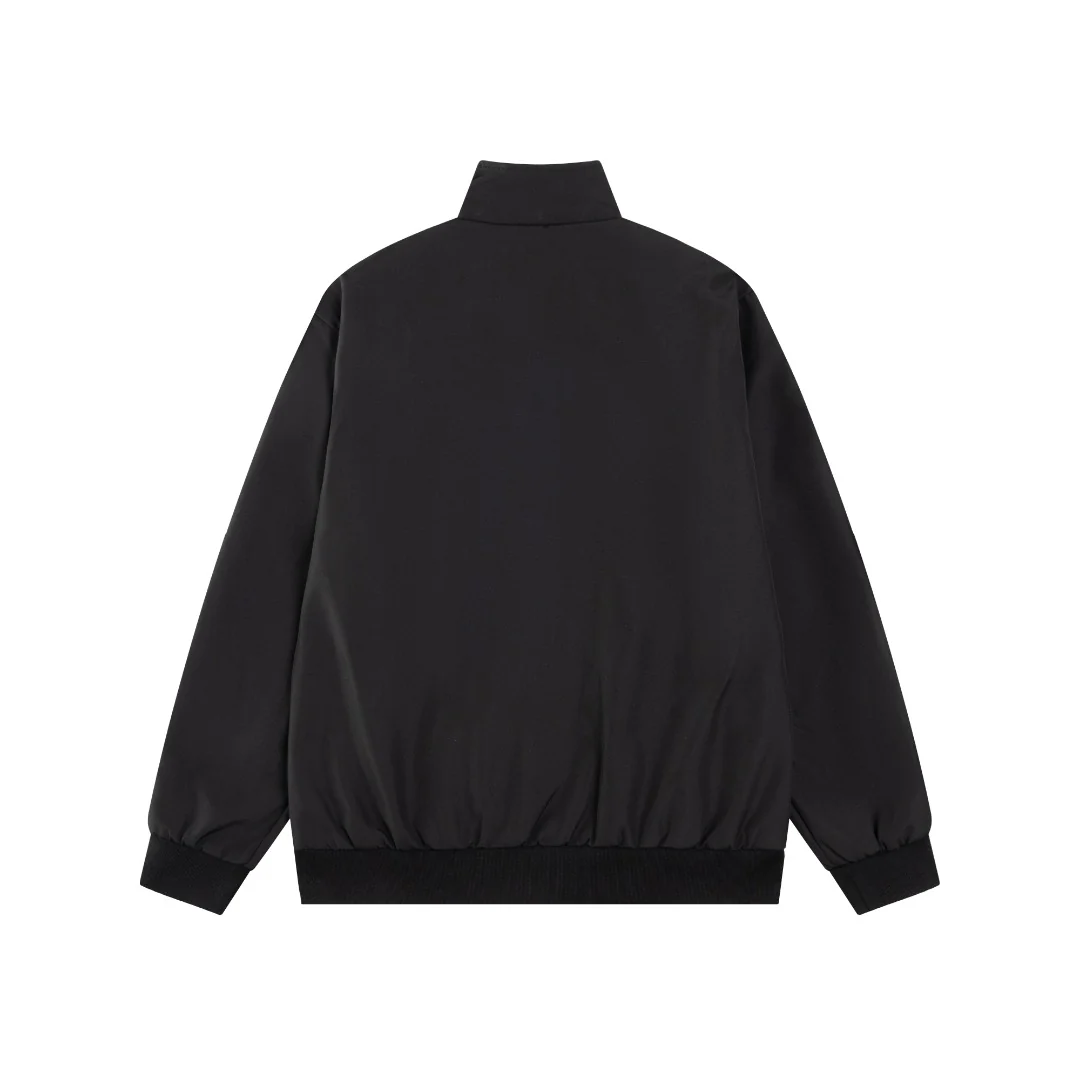 Stand collar work jacket