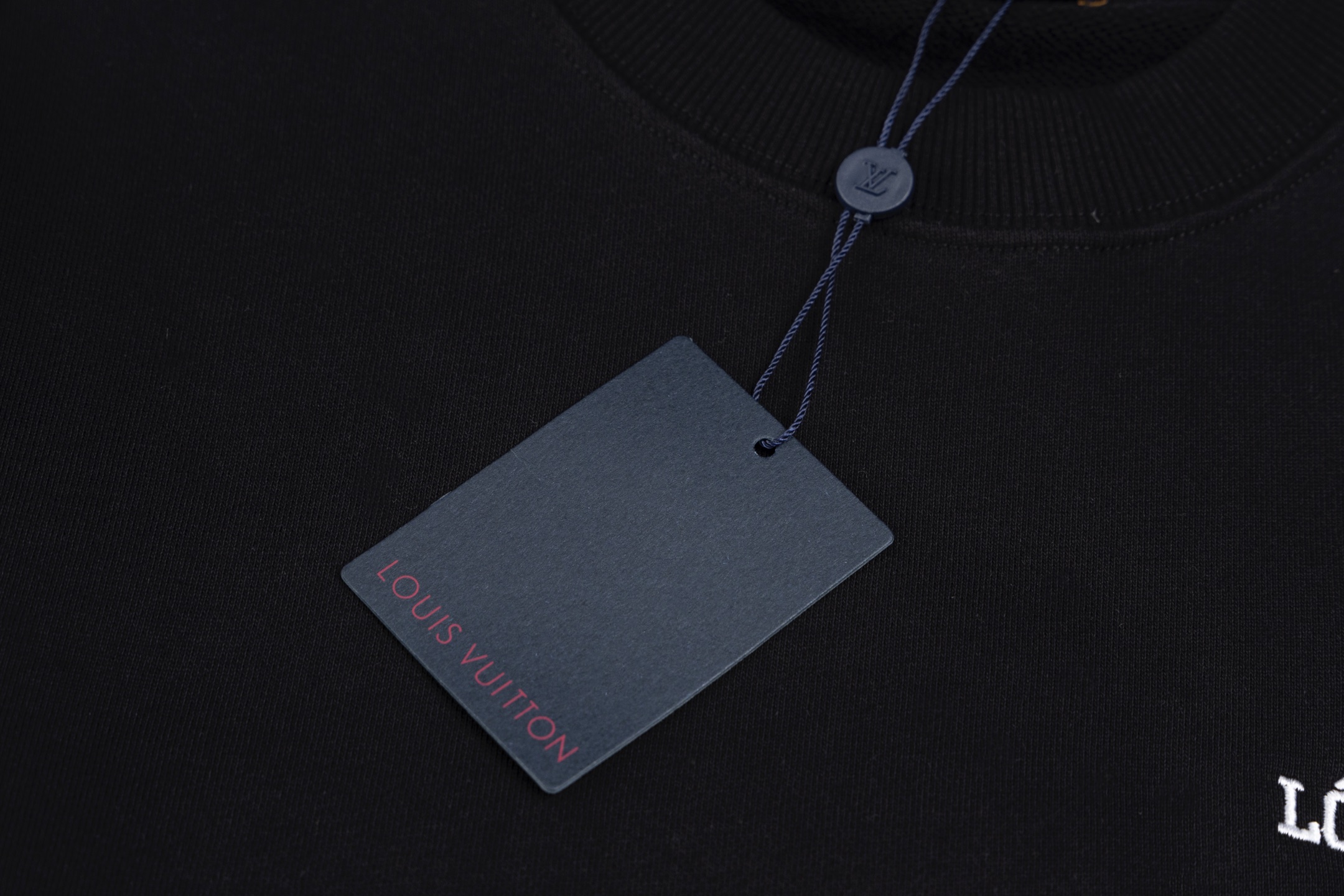 Signature Embroidered Crew Neck Sweatshirt